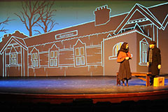 Fiddler On The Roof set design and projections rental