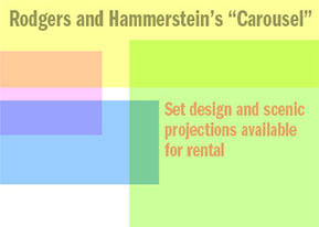 Rodgers and Hammerstein's Carousel set design Carousel set rental